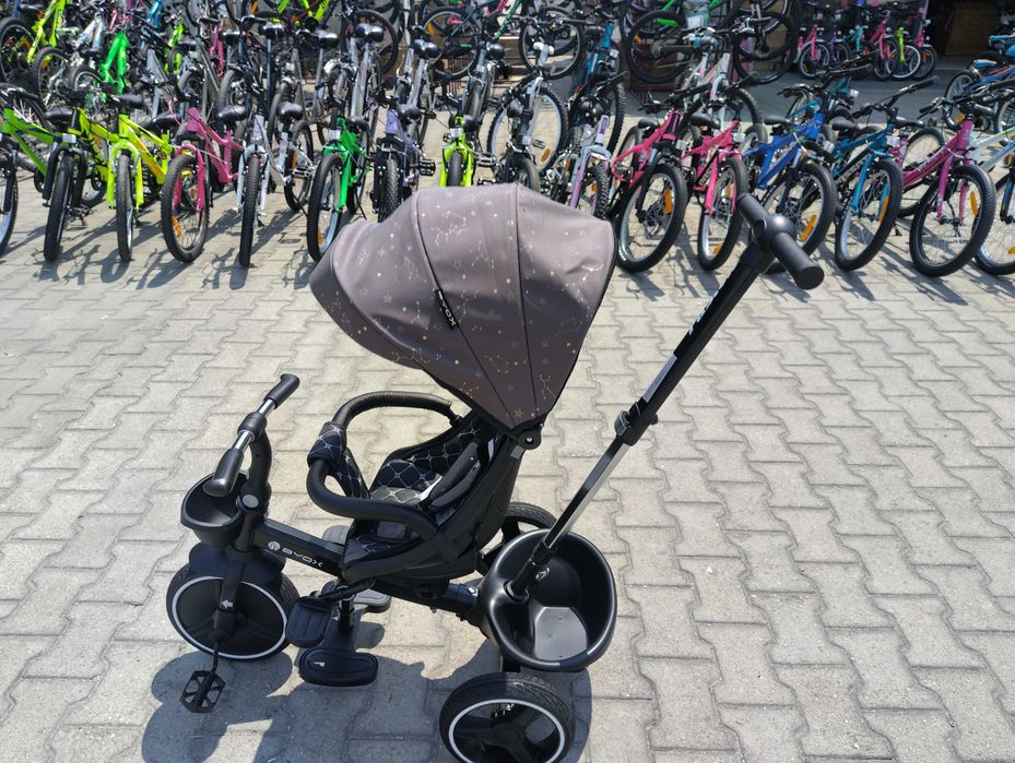 BYOX Детска триколка FUSION сив