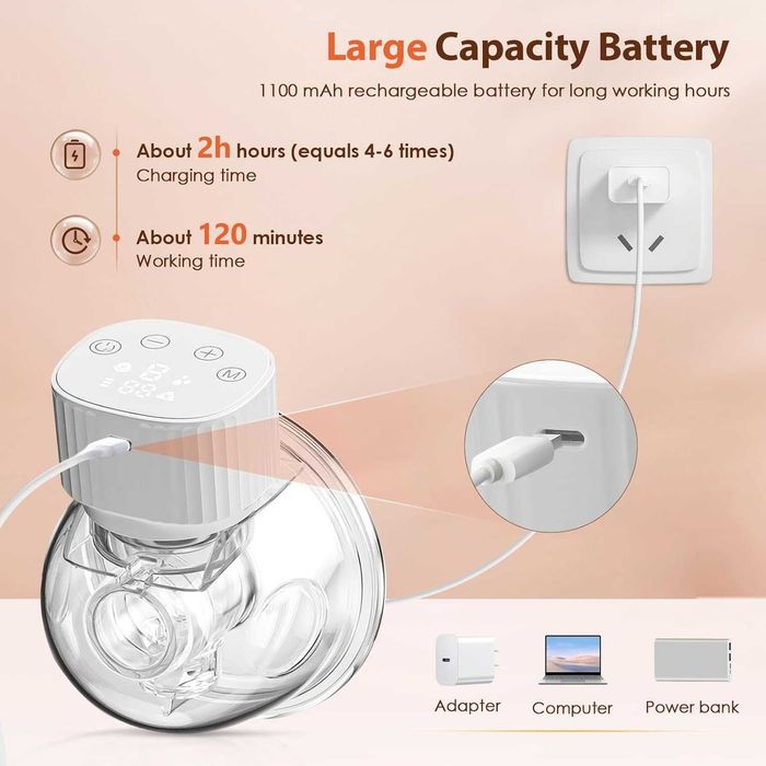 Електрическа Безжична Помпа за Кърмене