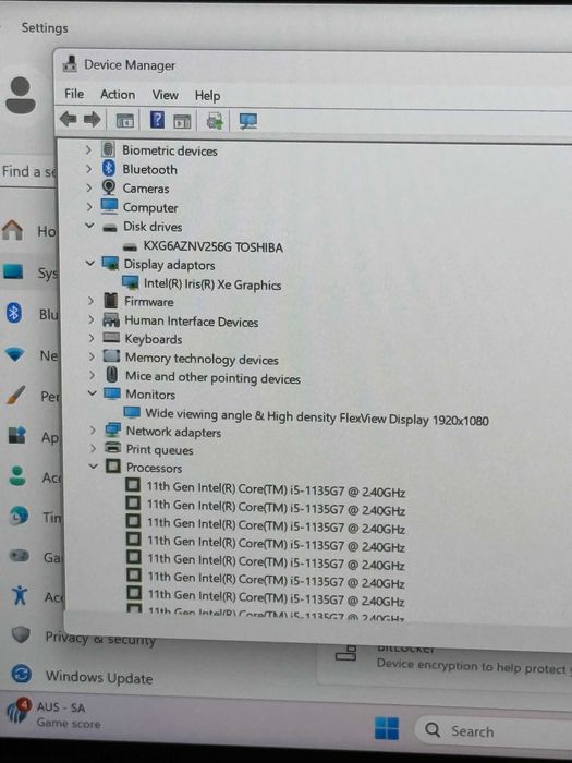 Lenovo thinkpad L13 Yoga gen2 I5-1135G7/16RAM/256GB/Iris XE/Full HD