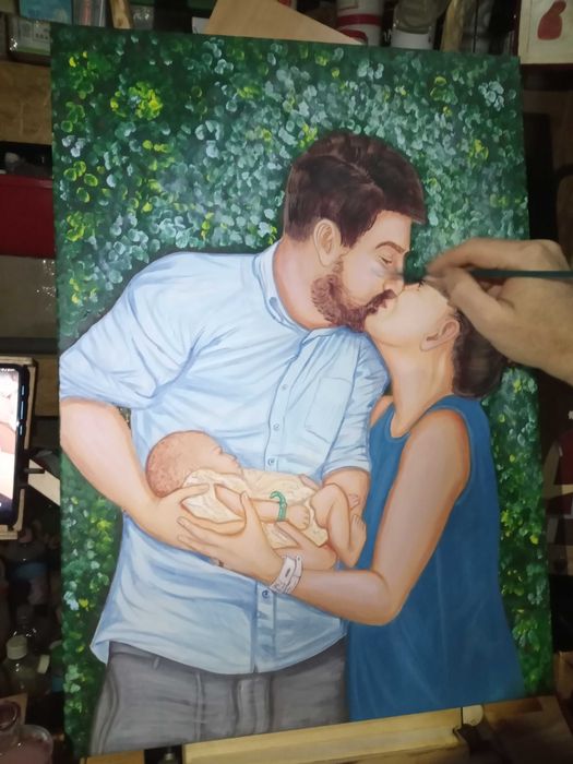 Cadouri personalizate desenez pictez după fotografii A4