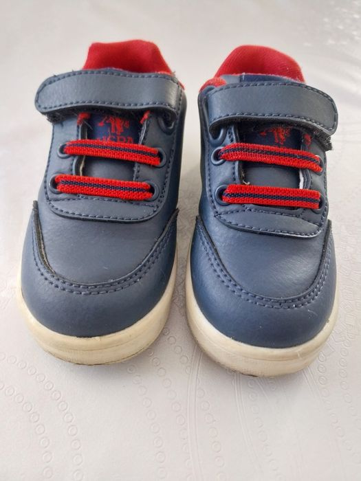 Оригинални кожени обувки за момче на Поло