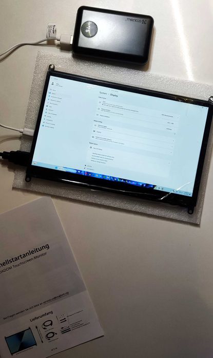 10.1" монитор IPS, Touch