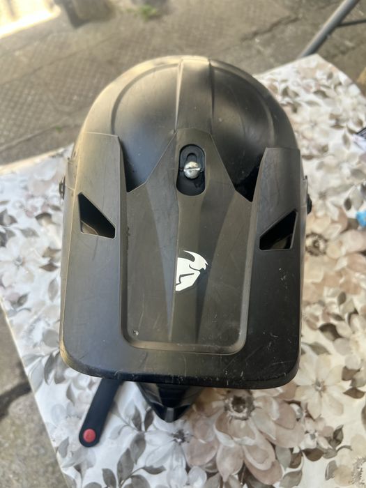 Мото каска Thor черна