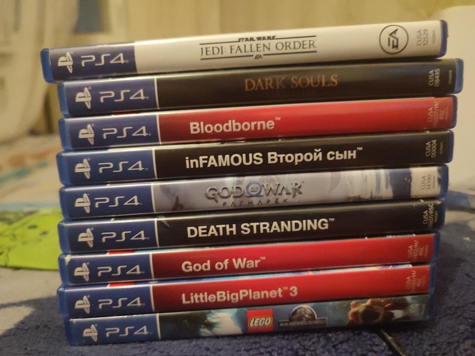 Игры диски  на пс 4