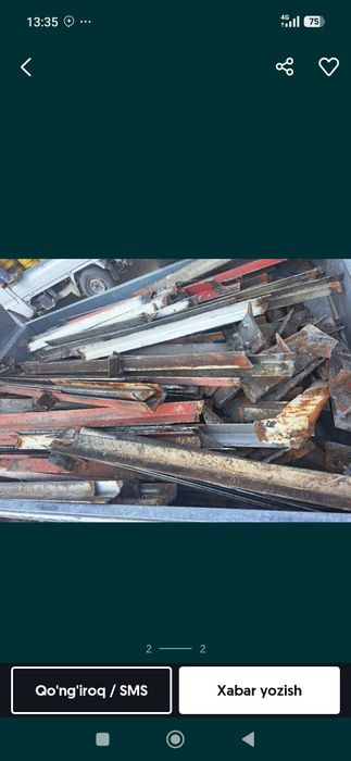 Metallom 24/7. metallom Металолом Б/у темир терсак olamiz металом meta