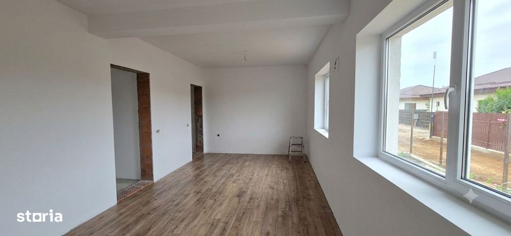 Clinceni casa parter,incalzire pardoseala, placa beton, dormitor 27mp.