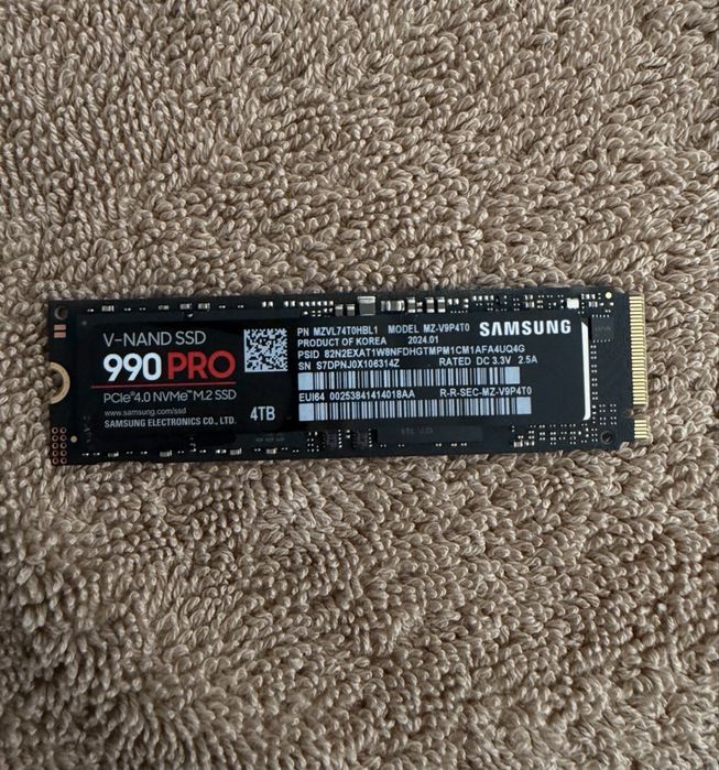 ssd samsung 990 pro 4tb second hand si noi de vanzare • Anunturi