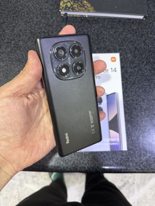 Redmi not 14 pro pamit 8.256g holati yahwi karopka dak bor