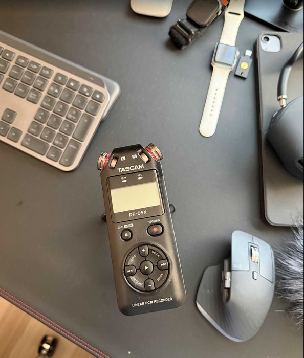 Tascam DR 05X Recorder Audio Tripod Mini Paravant Vant 500 RON Brasov