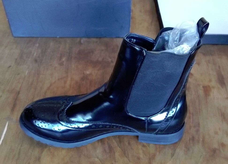 Нови Дамски Боти Женски Зимни Обувки Черни Ботуши