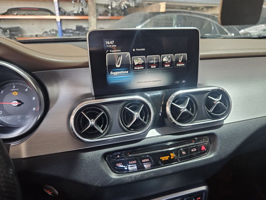 Mercedes X250cdi.На Части