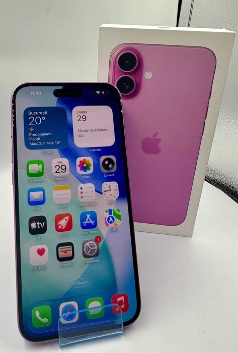 Hope Amanet P5 / iPhone 16 Plus , 128GB , BATERIE 93% - GARANTIE