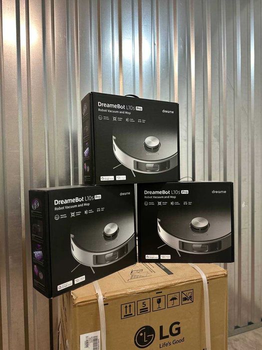 Продаю новые робот пылесосы Dreame L10s Pro