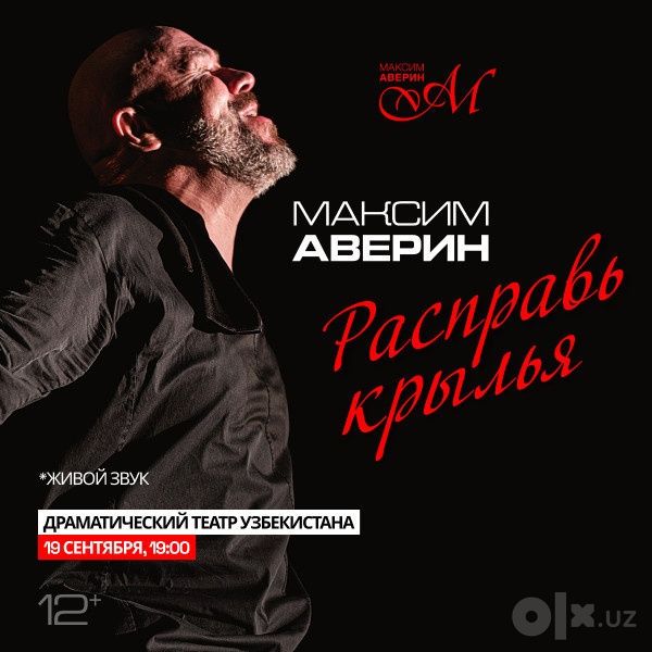 Билеты на концерт максим аверин