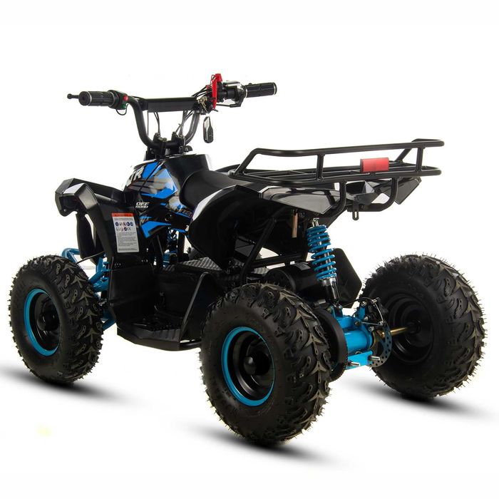 Atv electric copii XTR E-M12-6S 1000W, culoare verde;albastru;rosu