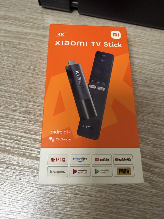 Смарт-ТВ приставка Xiaomi TV Stick 4K (Модель: MDZ-27-AA)