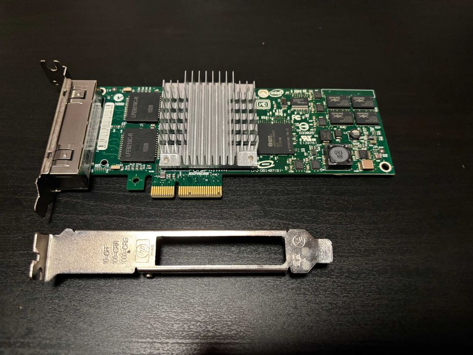 Intel PRO/1000 PT Quad Port - placa retea 4x Gigabit PCIe (LP + full)