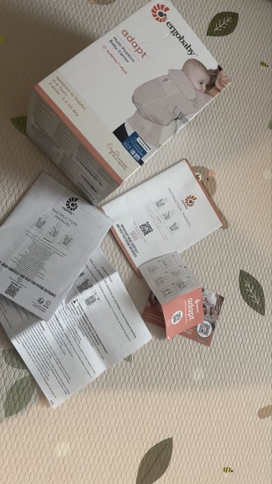 Нова - ергономична раница Ergobaby pink quartz