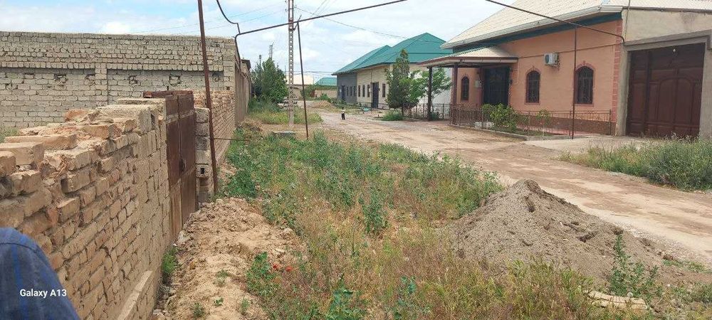 кадастр ҳужжати жойида 6,6 сотих ер, Ерқўрғонда