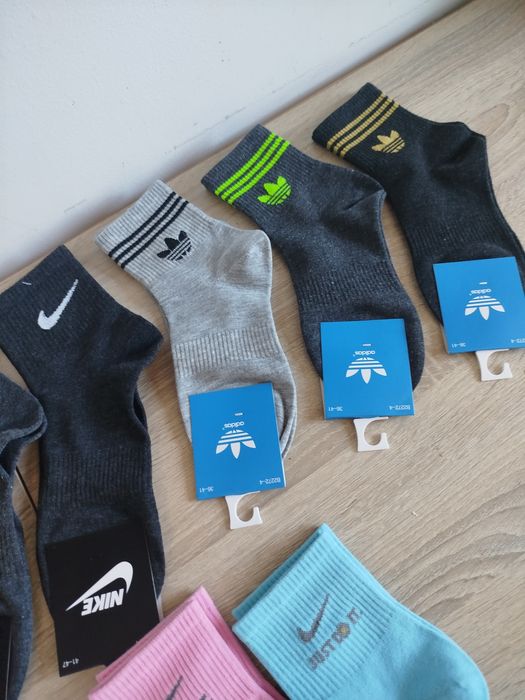 Șosete damă/bărbat noi cu eticheta Nike/Adidas toate mărimile