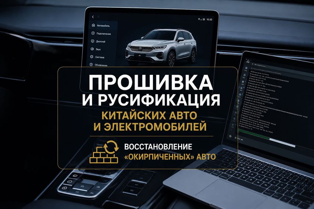 Прошивка и русификация китайских авто и электромобилей | Запчасти