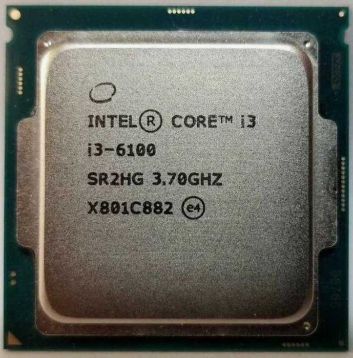 Процессор Intel Core i3 6100 cpu 3.70 Ghz