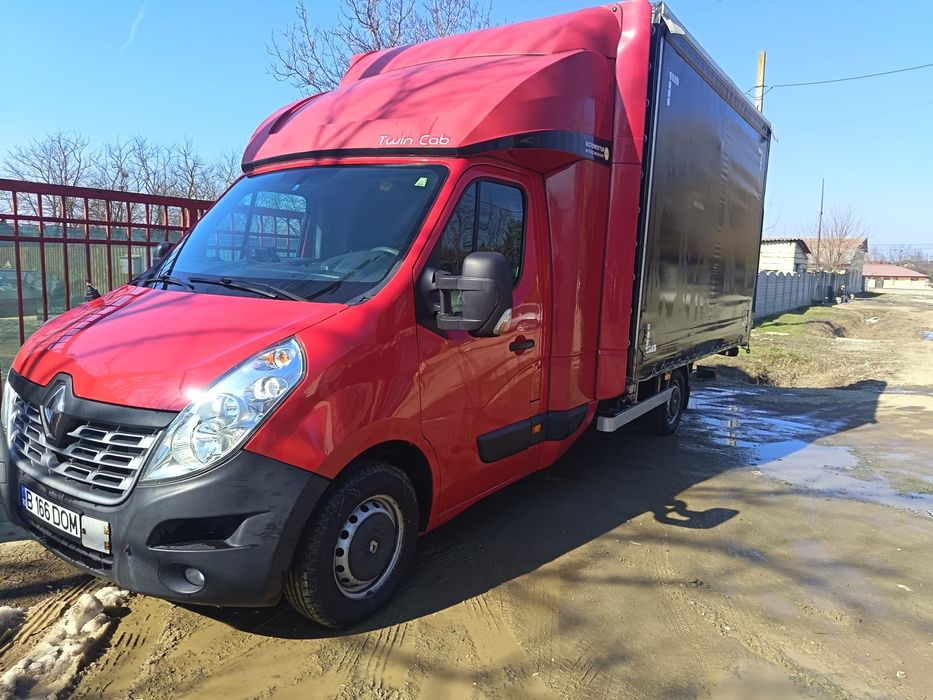Renault Master 3,5t  cu lift și cabina de dormit dubla,motor  nou 0km