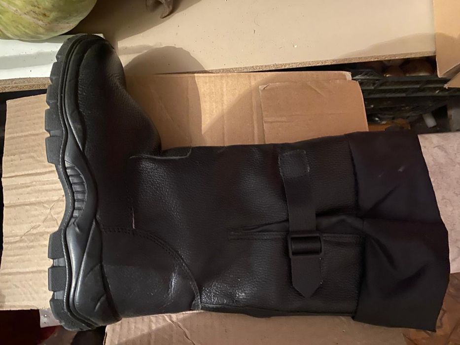 Рабочие сапоги керзовые