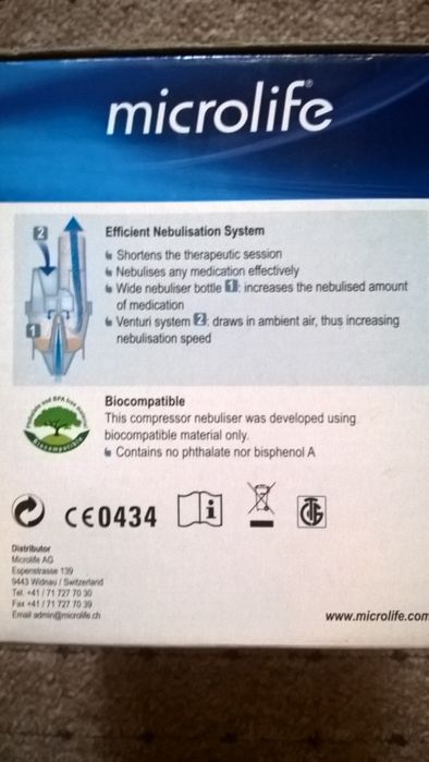aparat aerosoli MICROLIFE