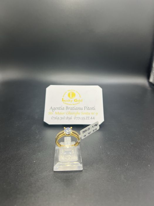 Inel aur 18k 4.18 gr marimea 19 cod 7637
