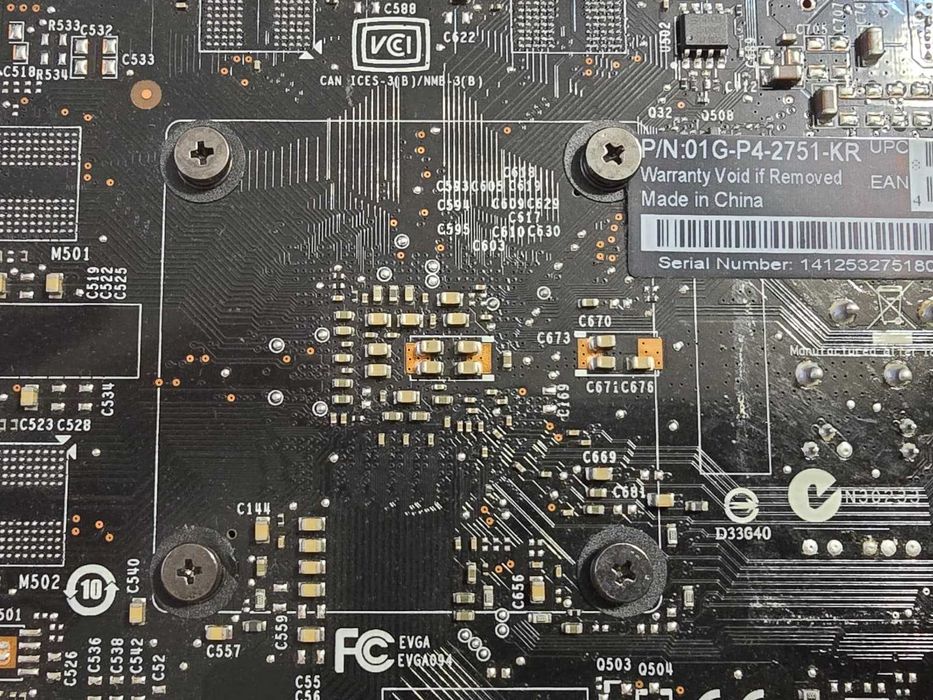 Placa video EVGA GeForce GTX 750 1GB GDDR5 128-bit - poze reale