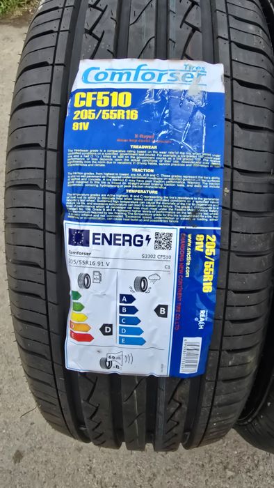 Летни гуми 16 цола COMFORSER 205/55/16 /ЧИСТО НОВИ/ 2 бр.