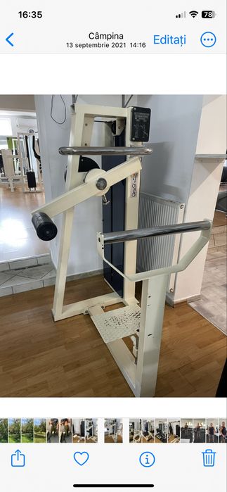 Aparate fitness technogym