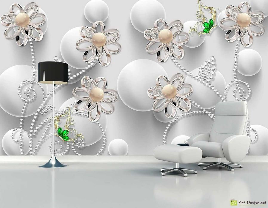 3D, Фотообои с эффектом глубины