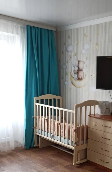 Шторы блэкаут, 6 м, бирюзовый цвет