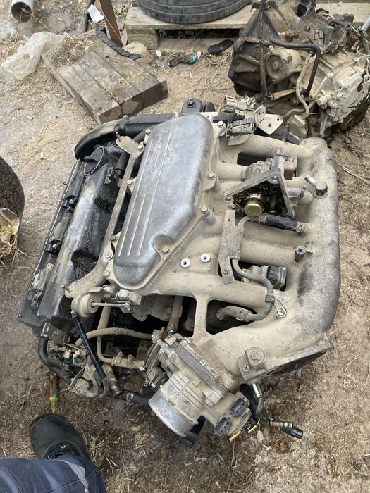 Двигатель в сборе с коробки вместе Алма-Аты