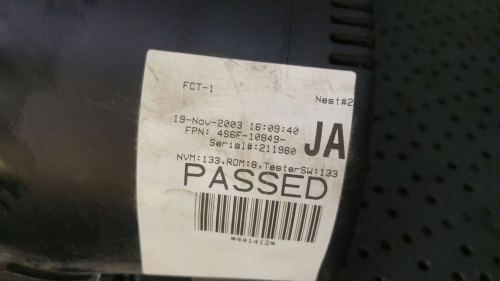 Ceasuri bord diesel ford fiesta 5 jh jd 4s6f10849ja