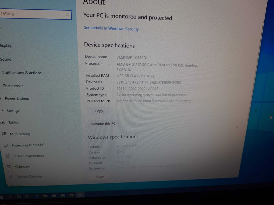 Unitate Mini-PC HP Thin Client Refurbished