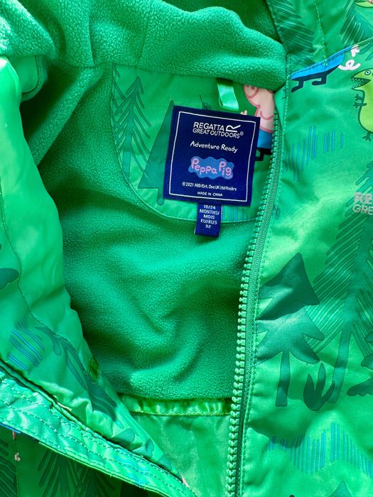 Regatta - Peppa Pig детско водоустойчиво яке пролет /есен 18-24 мес.
