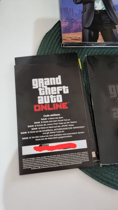 Joc colecție GTA 5 full pack ptr. PC impecabil ca nou  + cod