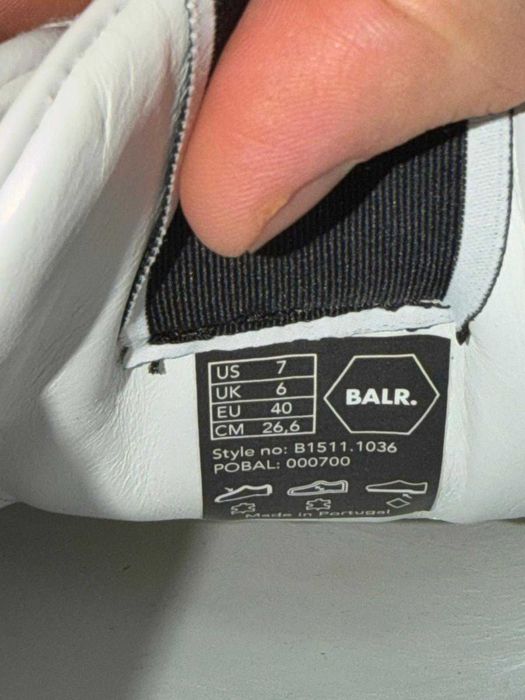 Papuci BALR.  game day  sneakers marimea 40 albi