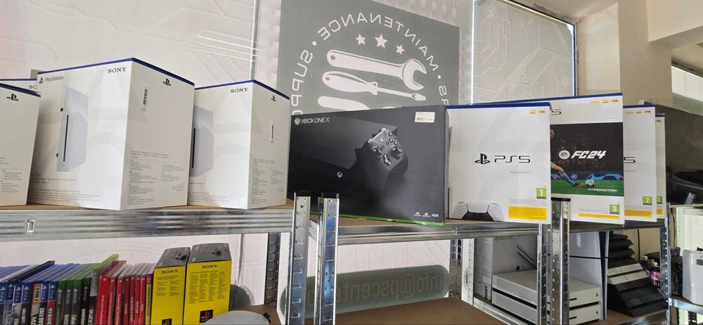 Сервиз за ремонт и профилактика PS3 PS4 PS5 Xbox PlayStation DualSense