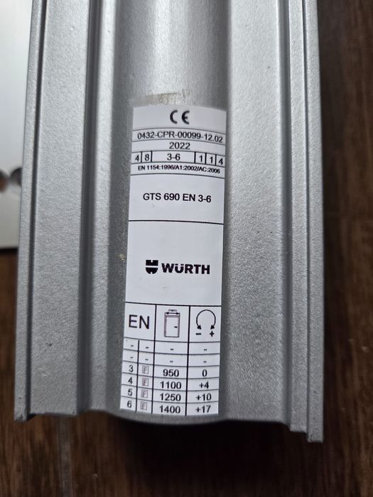 Piston Hidraulic de ușa Wurth GTS690