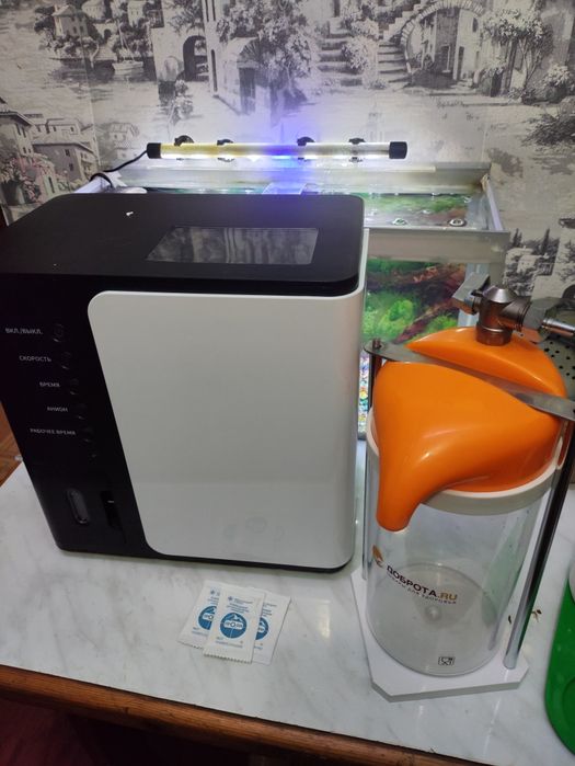 Кислородный бар для кислородных коктейлей.