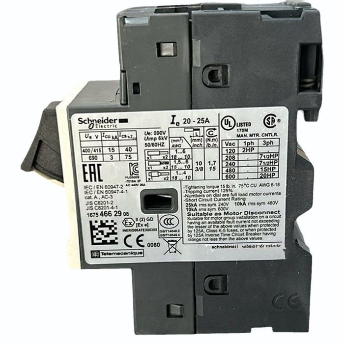 Пускатель schneider electric 20-25A