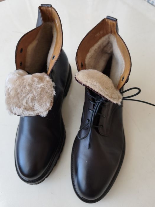 Продам кожаные ботинки