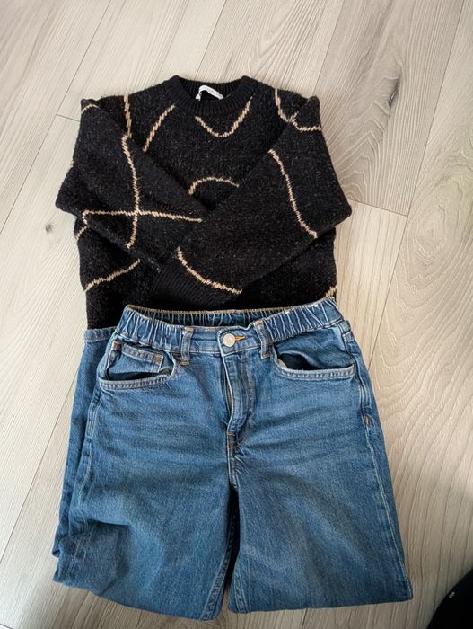 Pulovar Zara 6-8 ani, unisex, ca nou