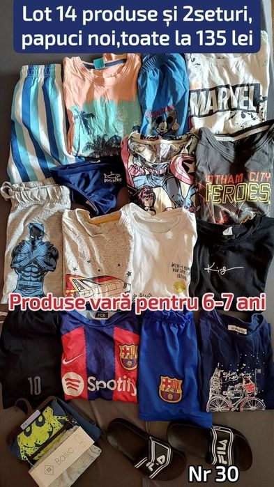Incălțăminte noua mărime 33 și loturi hăinuțe 128-134 ,7-8 ani și 6-7 ani+ gecute