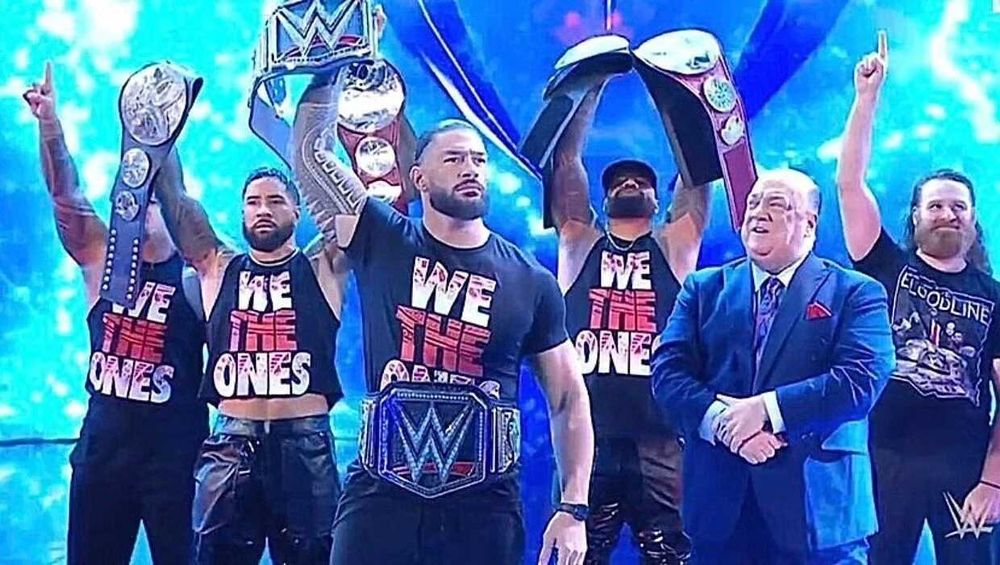 Мъжка тениска WWE Roman Reigns The Bloodline We TheOnes M Medium черна