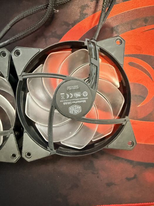 Set 3 ventilatoare ARGB Cooler Master MF120R